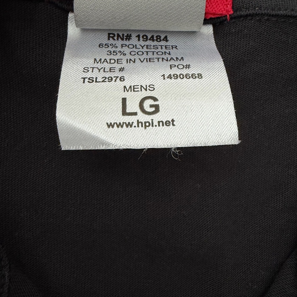 Tesla Black Polo Shirt with Logo - Picture 3 of 11